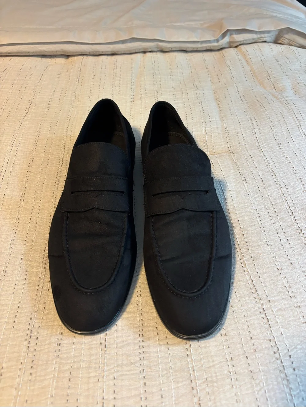 H&M Black Men's Slip-On Loafers